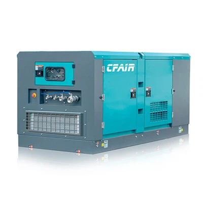 Cywasgydd niwmatig cludadwy